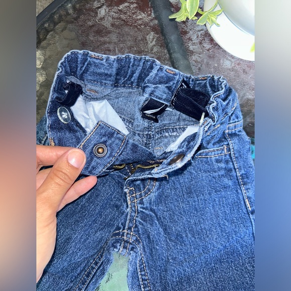Nautica | jeans with adjustable elastic waist | size 2T - Picture 3 of 4